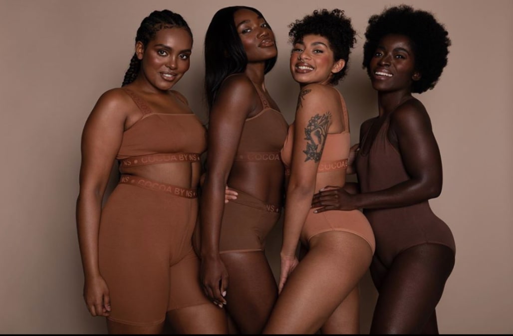 This lingerie line offers chic nude underwear for dark skin tones